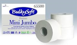 Bulkysoft Premium carta igienica Mini Jumbo
